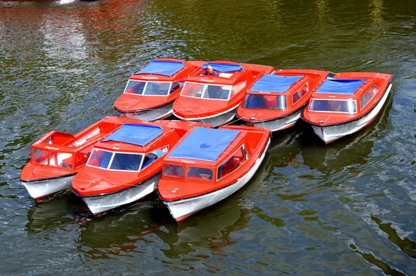 Barcos en el río Ouse — Foto de Stock