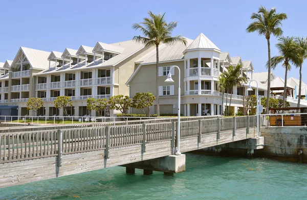 Key West Marina Sunset Key Cottages — Stock Photo, Image