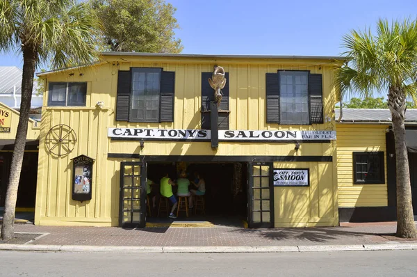 Salón del Capitán Tony en Key West Imagen de stock