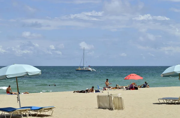 Fort Lauderdale playa florida — Foto de Stock