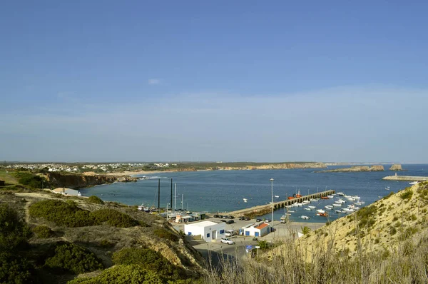 Sagres portu na wybrzeżu Algarve, Portugalia — Zdjęcie stockowe
