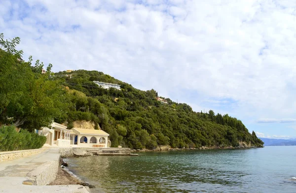 Playa de Ipsos en Corfú — Foto de Stock