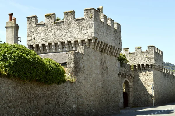 Ruthin Castle in Noord-Wales — Stockfoto