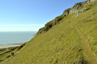 Llandudno Batı Kıyı görünümü büyük ORME