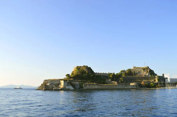 Corfu town Old Venetian fortress — Stock Photo, Image