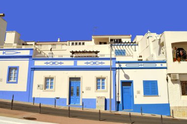 Albufeira Old Town mimarisi