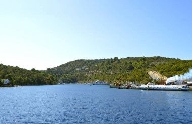 Antipaxos Limanı turizm cruise gemi