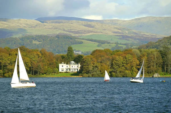 Storrs Hall hotel on the banks of Lake Windermere