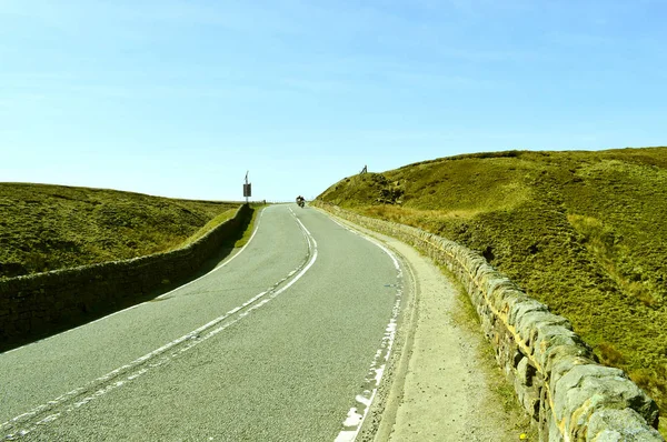 Derbyshire route de campagne — Photo