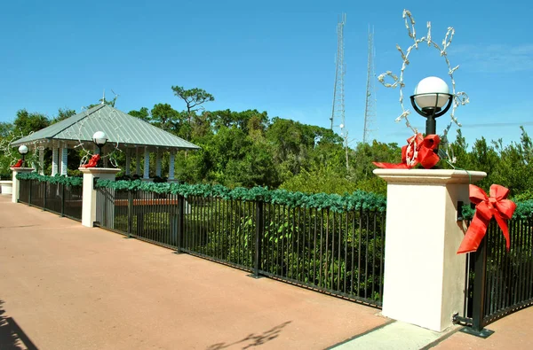 Florida Botanical Gardens main bridge — Stock Photo, Image