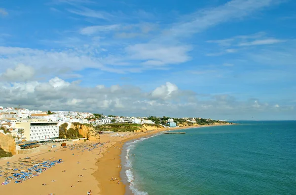 Albufeira beach tourist resort in Portugal — Stockfoto