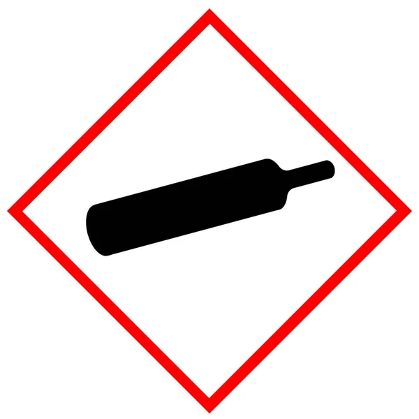 Gas onder druk pictogram — Stockfoto