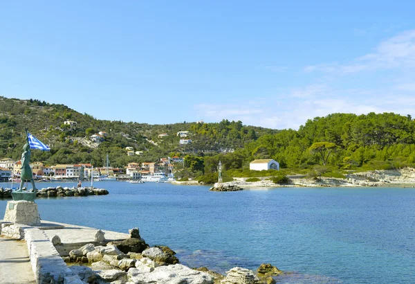 Antipaxos Eine Kleine Insel Südlich Von Korfu Eine Der Griechischen — Stockfoto