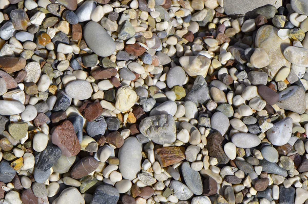 Pebbles Ipsos Beach Corfu One Greek Islands Ionian Sea — Stock Photo, Image