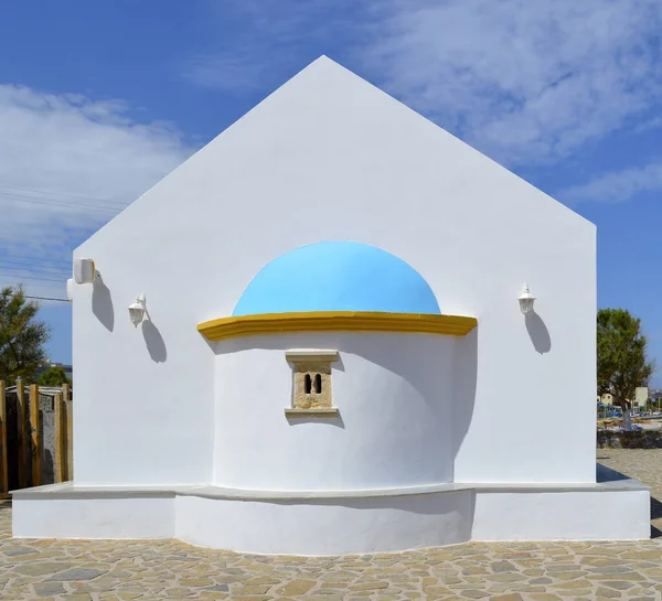 Church Saints Constantine Helen Beautiful Small Greek Orthodox Church Kato — Stock Photo, Image