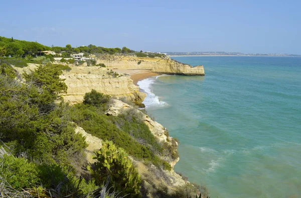 Côte Cova Redonda Armacao Pera Sur Côte Algarve Portugal — Photo