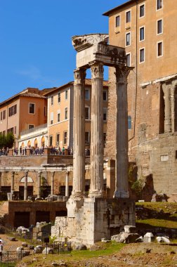 Roma 'daki tarihi Roma Forumu