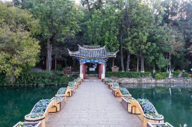 Kara Ejder Havuzu 'nun güzelliği Yeşim Ejder Karlı Dağ Ba