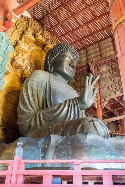Todaiji tapınağı Japonya 'nın en ünlü tapınaklarından biri olan Daibutsu' dur. 