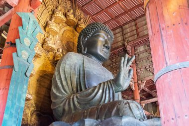 Todaiji tapınağı Japonya 'nın en ünlü tapınaklarından biri olan Daibutsu' dur. 