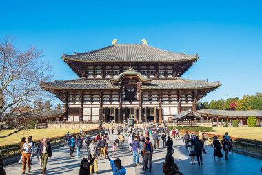 Todaiji tapınağı Japonya 'nın en ünlü tapınaklarından biri olan Daibutsu' dur. 