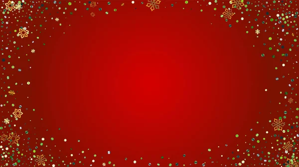 Рождественский векторный фон с блестящими снежинками и звёздами. Изолирован на прозрачном. Реалистичный Снежный Мерцающий Шаблон. Блестящий накладываемый отпечаток. Зимняя вечеринка. Дизайн баннера, плаката. — стоковый вектор