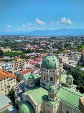 Pompei toprak Prelature veya kutsal bakire Meryem en kutsal dini il Napoli İtalya Pompei şehir içinde bulunan tesbih duası.