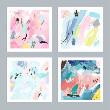 Yaratıcı evrensel kart dizisini