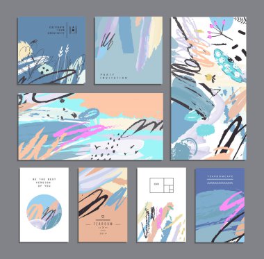 Yaratıcı evrensel kart dizisini 