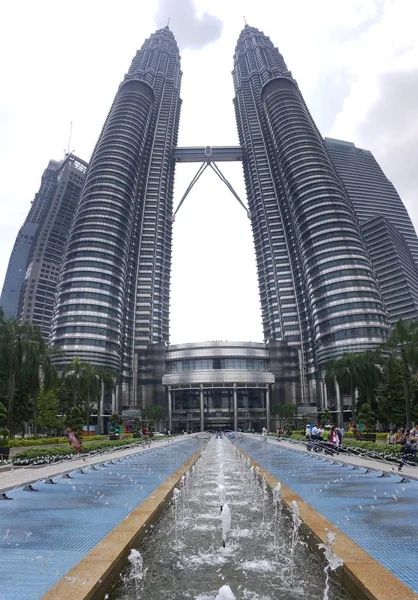 Petronas Towers Kuala Lumpur Malásia — Fotografia de Stock