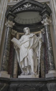 Ba, St. Simon havari İsa'nın Mermer heykel öğrencisi