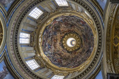 İç Saint Agnes (Santa Agnese) Agone. C kilisede