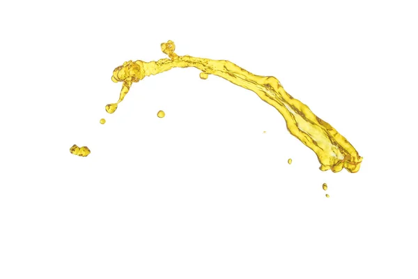 Spray de aceite aislado sobre fondo blanco — Foto de Stock