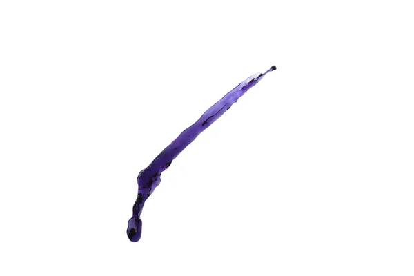 スプラッシュ紫色液体 — ストック写真