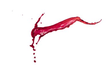 sıvı sıçrama kırmızı renk uçan