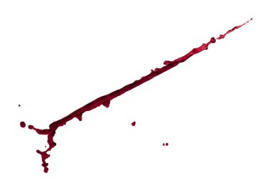 sıçrama kırmızı renk