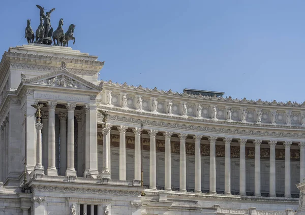 National Monument till Victor Emmanuel Ii. Rom, Italien. Juni 2017 — Stockfoto