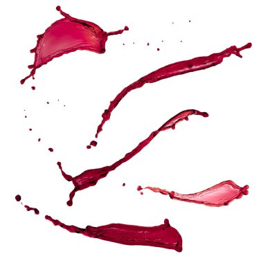 Uçan güzel toplama kırmızı renk beyaz bac sıçramalarına.