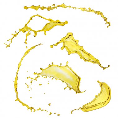 İzole motor yağı güzel toplama