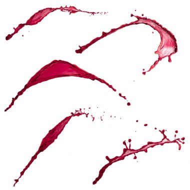 Muhteşem güzel toplama kırmızı renk beyaz b sıçramalarına.