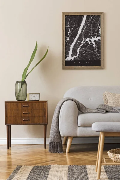 Beautiful Room Interior Design Elements Decor — Stockfoto