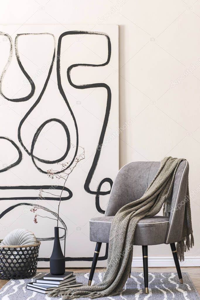 Super elegant armchair in studio 