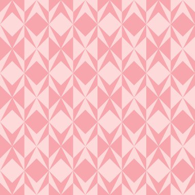 Vektör pembe geometrik kusursuz tekrarlanmayan desen tasarım arka planı.