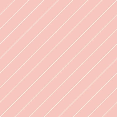 Çizgili model arka plan vektör tasarımı. Pembe ve beyaz olarak kusursuz çapraz çizgili tekrarla.