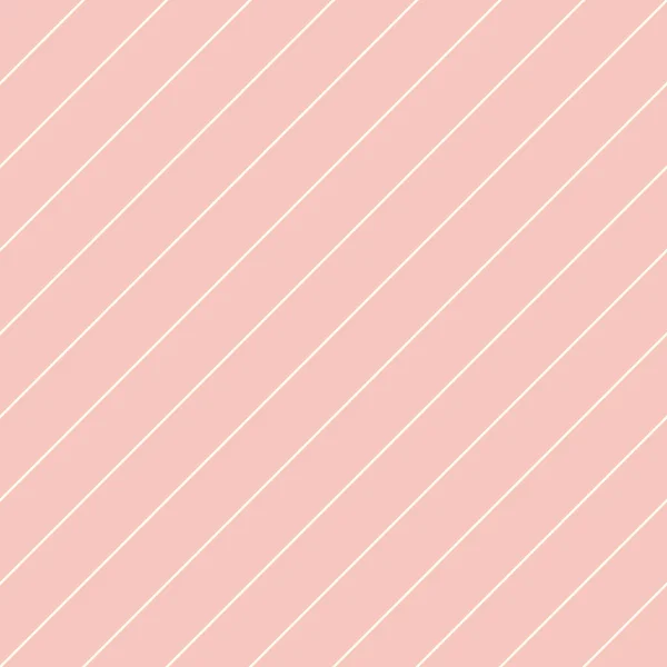 Streifenmuster Hintergrundvektordesign. nahtlose diagonal gestreifte Wiederholung in rosa und weiß. — Stockvektor