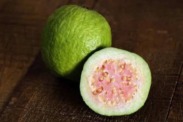 Goiaba Uma Fruta Tropical Comum Cultivada Apreciada Muitas Regiões Tropicais — Fotografia de Stock