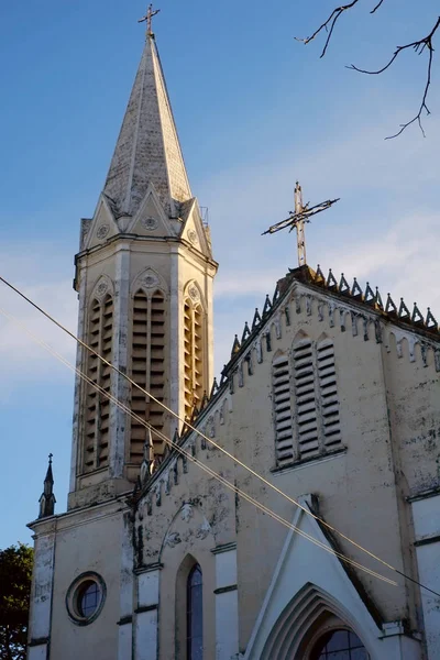 Cephe Tupa Brezilya Içinde Eski Katedrali — Stok fotoğraf