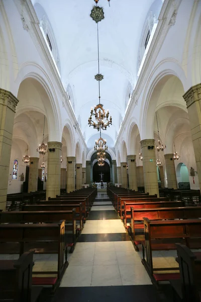 Caracas Venezuela Maio 2014 Catedral Santa Ana Localizada Plaza Bolívar — Fotografia de Stock