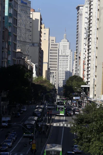 Minhocao em são paulo — Fotografia de Stock