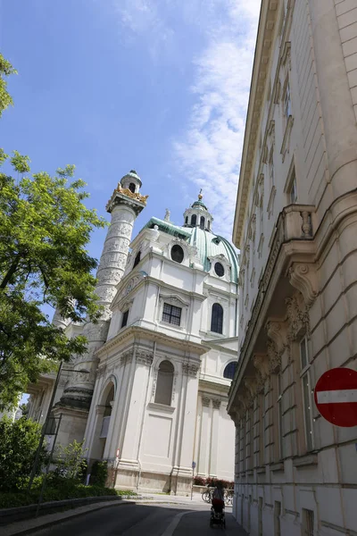 Kościół w Wiedniu, austria — Zdjęcie stockowe